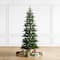 7.5ft. Pre-Lit Slim Fir Artificial Christmas Tree, Color Changing LED Lights